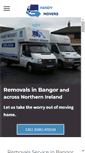Mobile Screenshot of bangorremovals.com